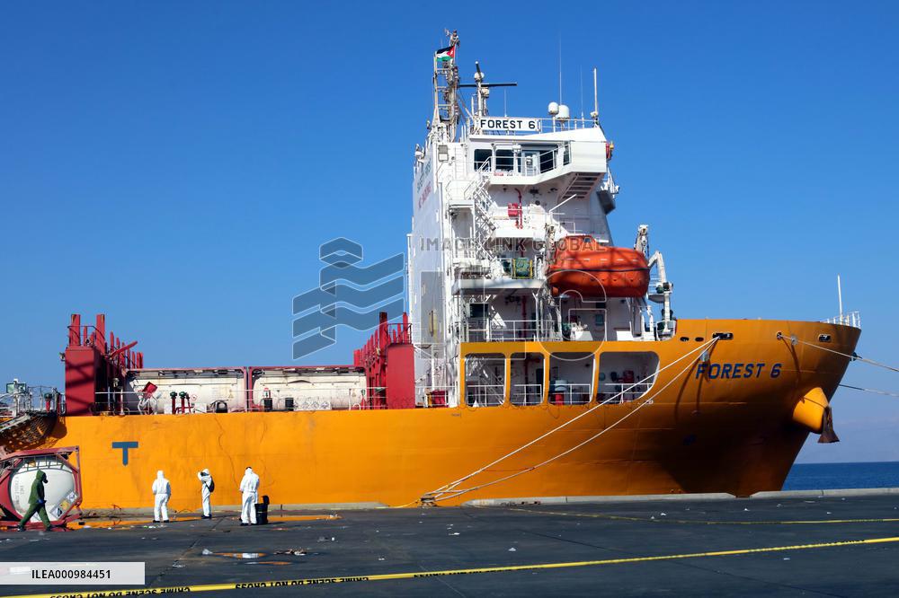 JORDAN-AQABA-CHEMICAL GAS LEAK-INVESTIGATION