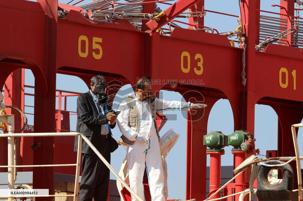 JORDAN-AQABA-CHEMICAL GAS LEAK-INVESTIGATION