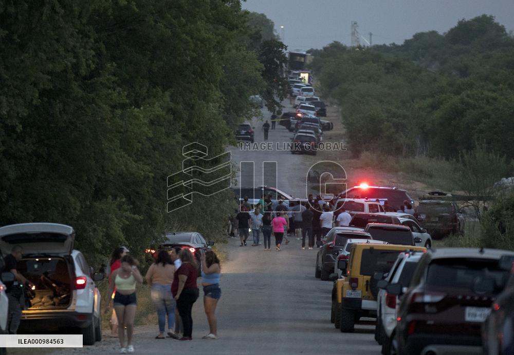U.S.-TEXAS-SAN ANTONIO-MIGRANTS-DEATH TOLL
