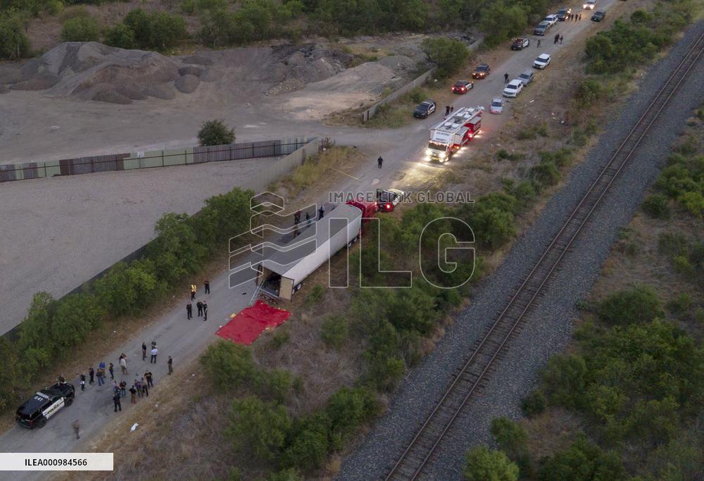 U.S.-TEXAS-SAN ANTONIO-MIGRANTS-DEATH TOLL