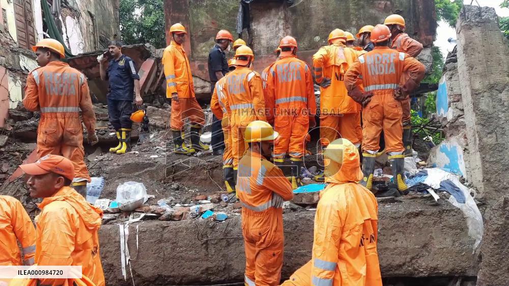 Death toll in building collapse in India's Mumbai rises to 14