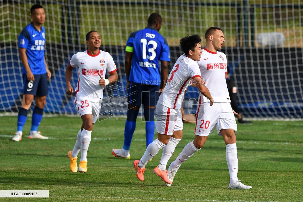 (SP)CHINA-MEIZHOU-FOOTBALL-CSL-CANGZHOU VS MEIZHOU(CN)