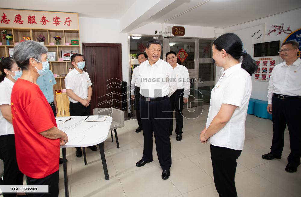 CHINA-HUBEI-WUHAN-XI JINPING-INSPECTION (CN)