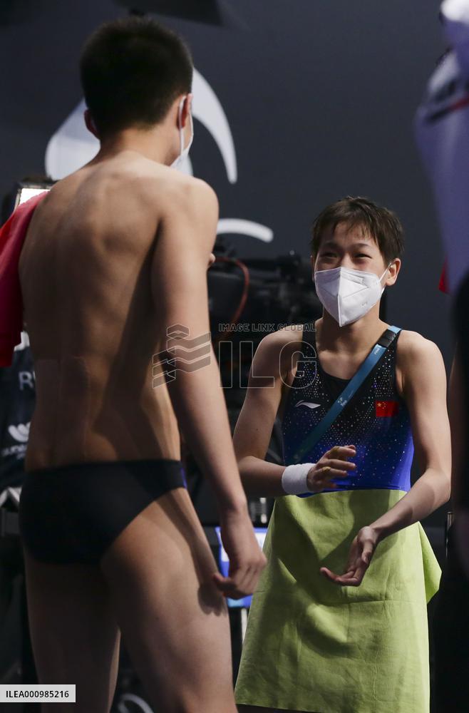 (SP)HUNGARY-BUDAPEST-FINA WORLD CHAMPIONSHIPS-DIVING-MIXED 3M&10M TEAM