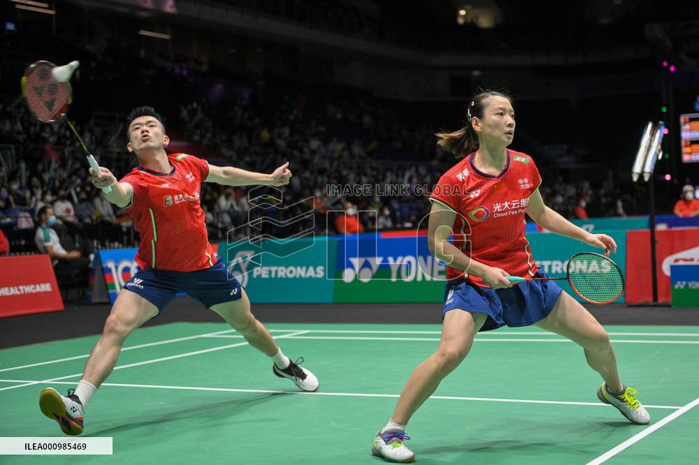 (SP)MALAYSIA-KUALA LUMPUR-BADMINTON-MALAYSIA OPEN 2022