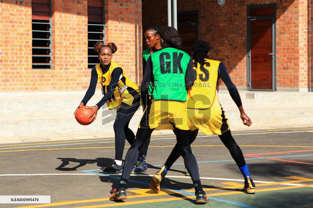 (SP)UGANDA-KAMPALA-NETBALL-TRAINING