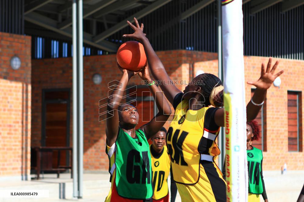 (SP)UGANDA-KAMPALA-NETBALL-TRAINING