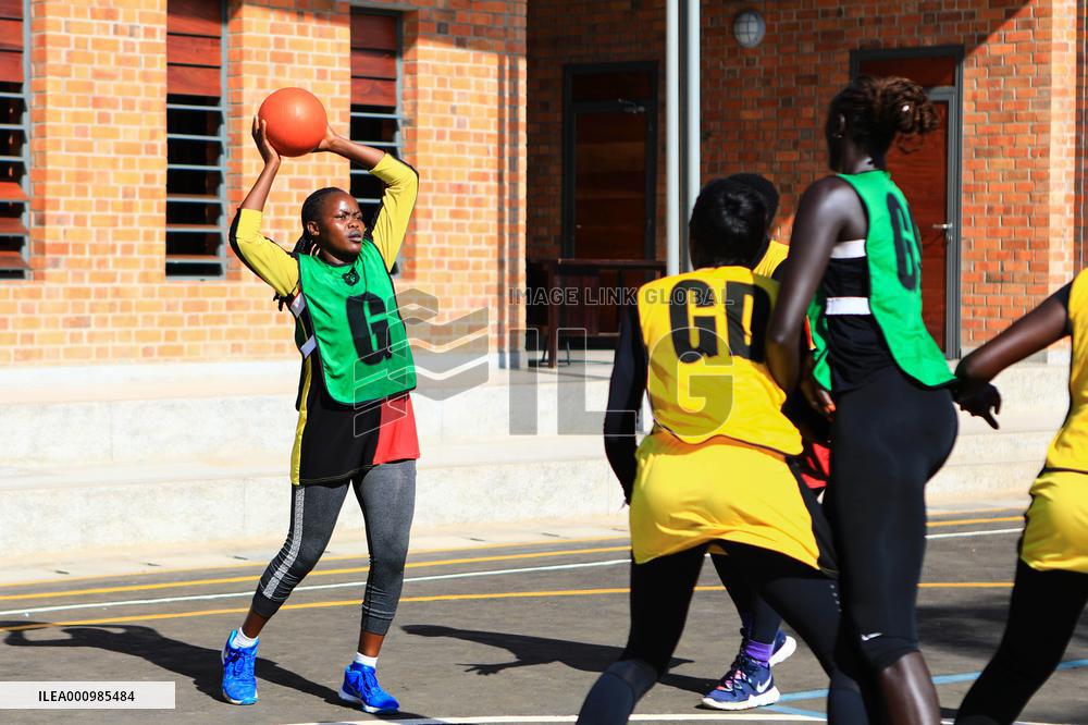 (SP)UGANDA-KAMPALA-NETBALL-TRAINING