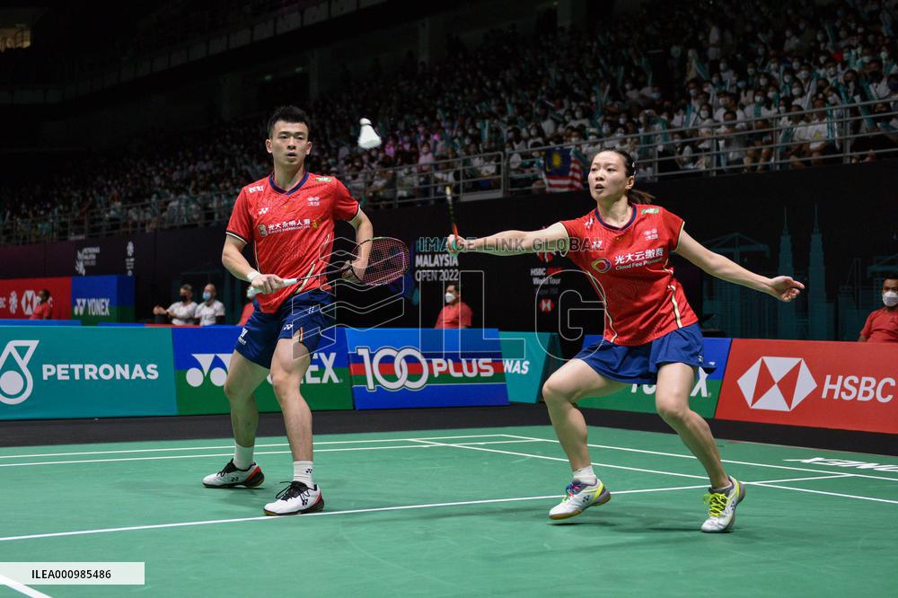 (SP)MALAYSIA-KUALA LUMPUR-BADMINTON-MALAYSIA OPEN 2022