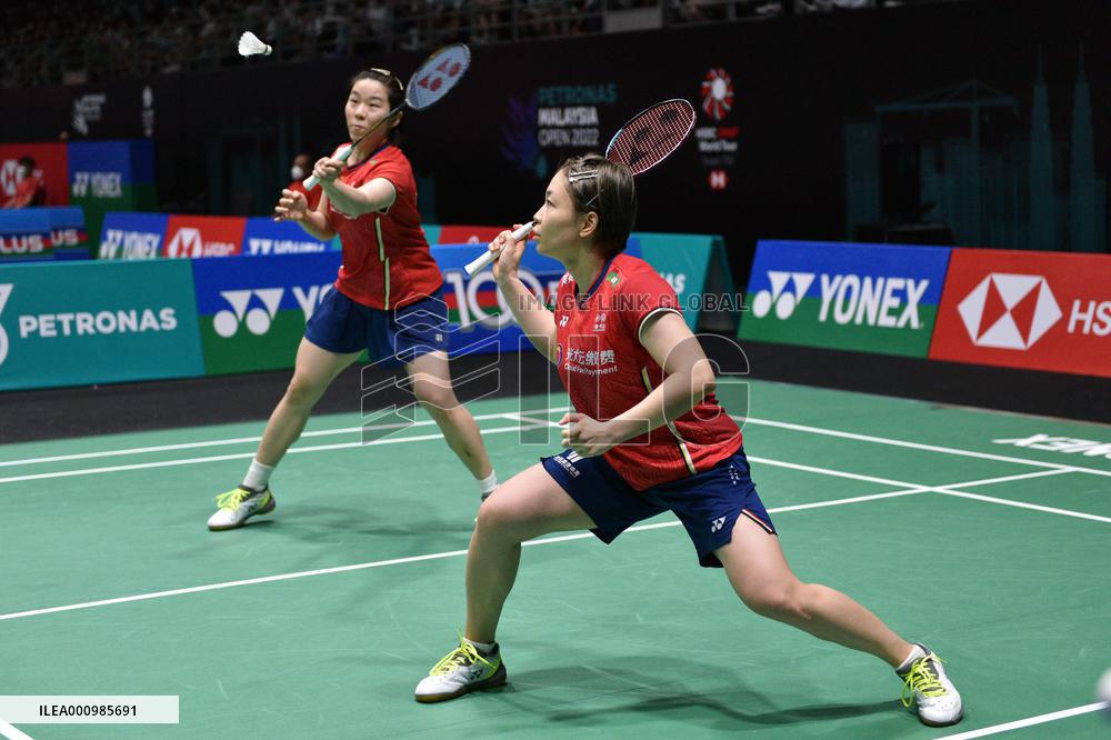 (SP)MALAYSIA-KUALA LUMPUR-BADMINTON-MALAYSIA OPEN 2022