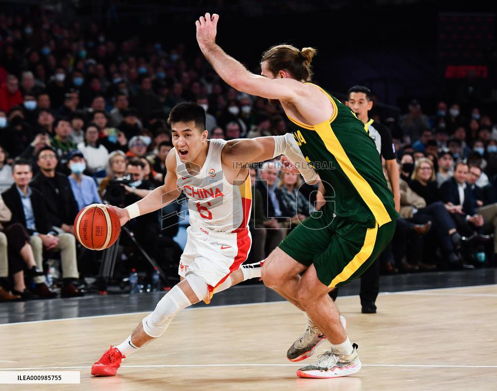 (SP)AUSTRALIA-MELBOURNE-BASKETBALL-FIBA WORLD CUP-ASIAN QUALIFIERS-AUS VS CHN