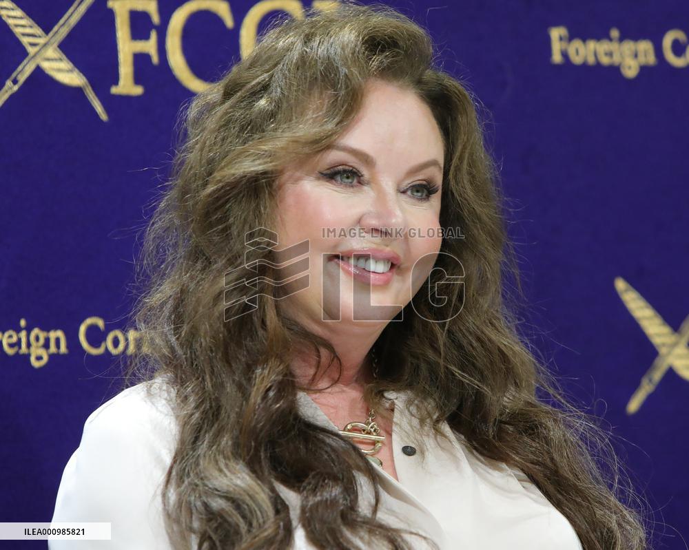 (SP)JAPAN-TOKYO-SARAH BRIGHTMAN-PRESS CONFERENCE-OLYMPICS