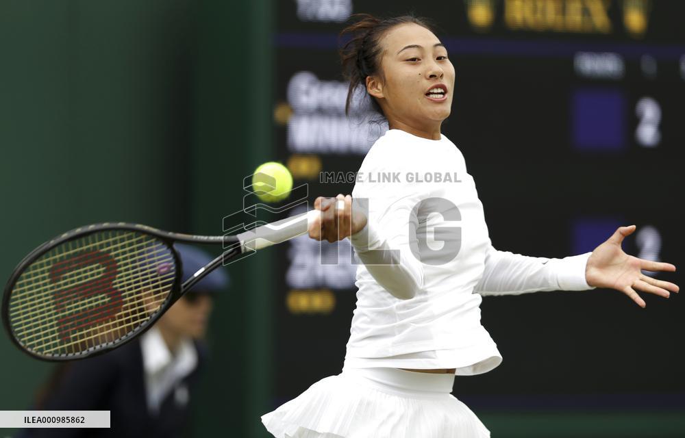(SP)BRITAIN-LONDON-TENNIS-WIMBLEDON-WOMEN'S SINGLES