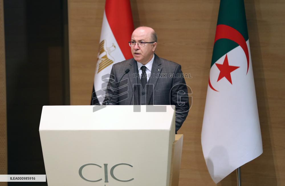 ALGERIA-ALGIERS-EGYPT-ECONOMIC FORUM
