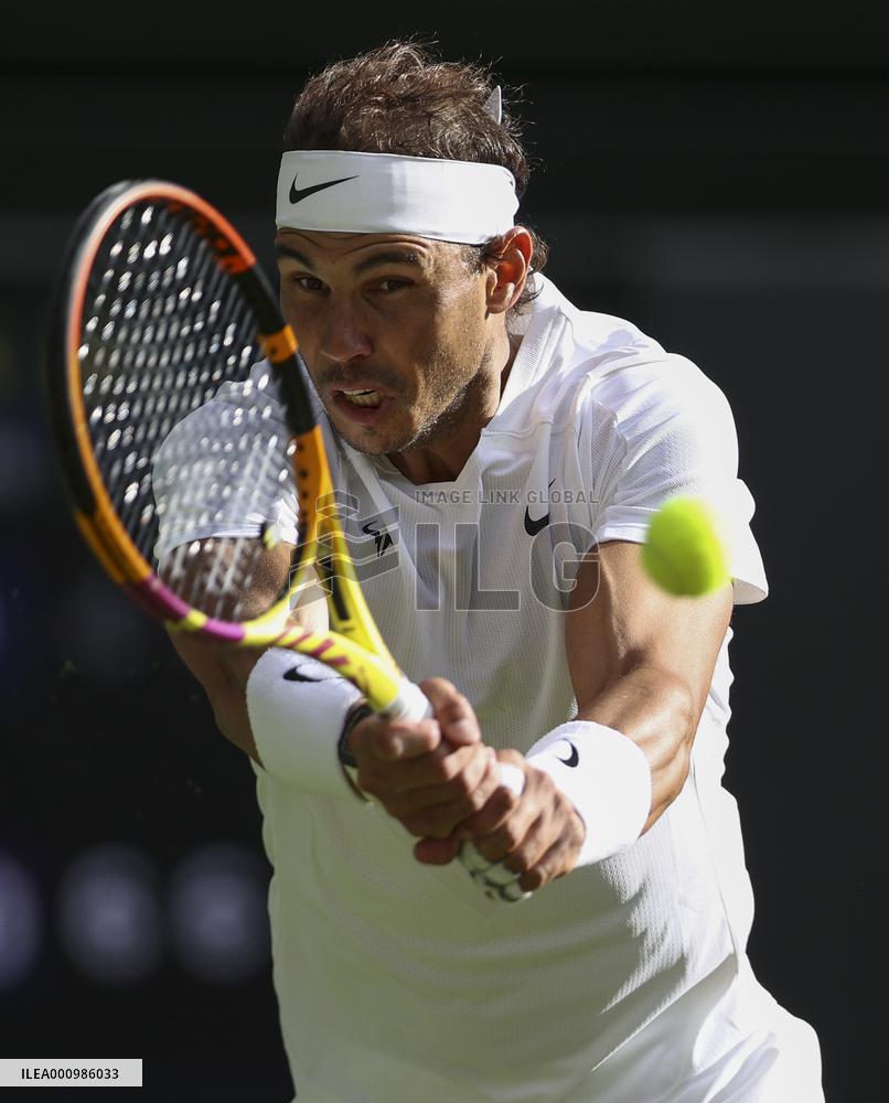 (SP)BRITAIN-LONDON-TENNIS-WIMBLEDON-MEN'S SINGLES