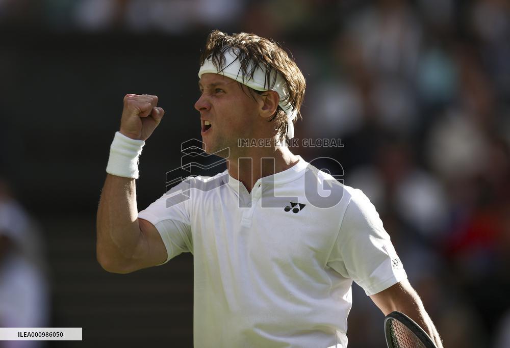 (SP)BRITAIN-LONDON-TENNIS-WIMBLEDON-MEN'S SINGLES