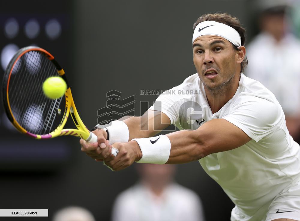 (SP)BRITAIN-LONDON-TENNIS-WIMBLEDON-MEN'S SINGLES