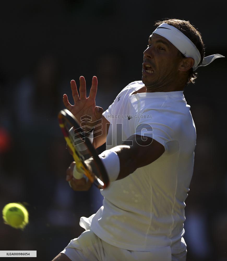 (SP)BRITAIN-LONDON-TENNIS-WIMBLEDON-MEN'S SINGLES