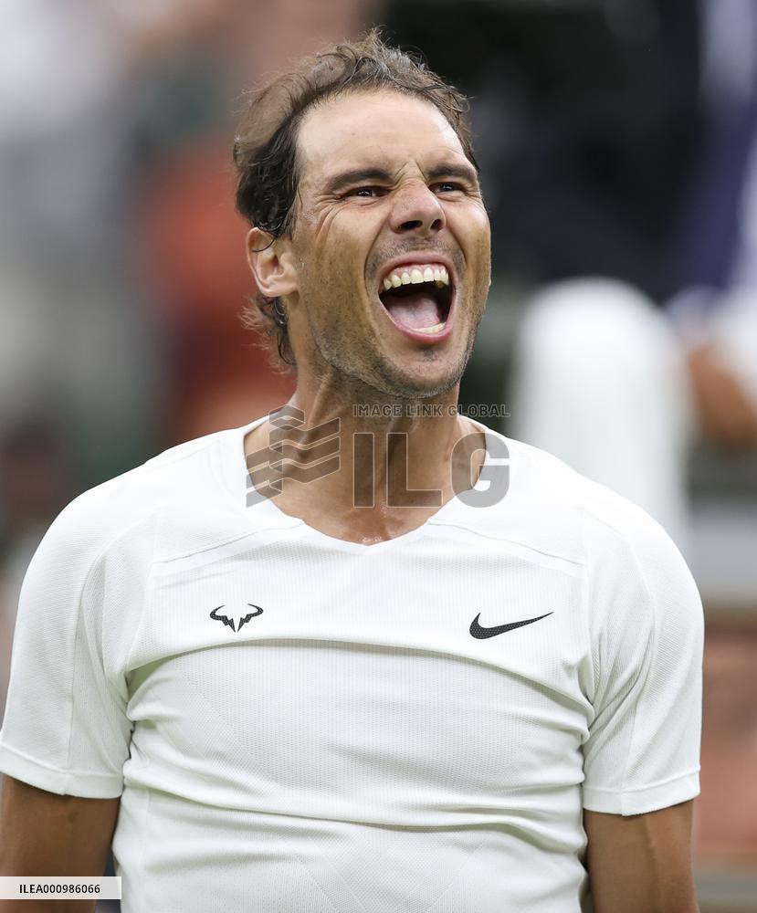 (SP)BRITAIN-LONDON-TENNIS-WIMBLEDON-MEN'S SINGLES