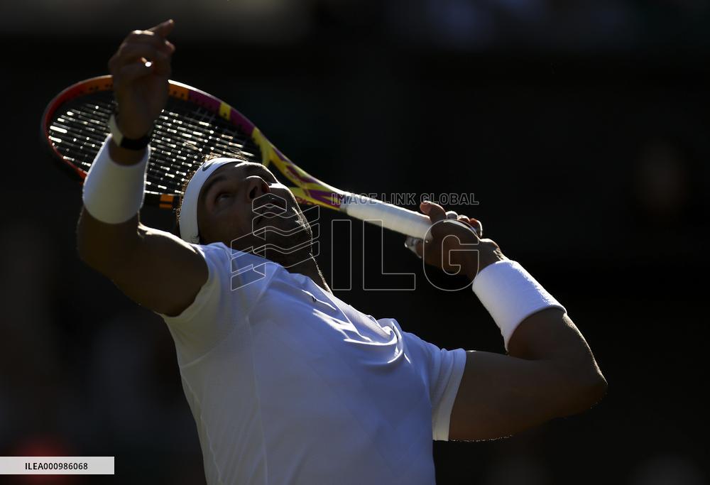 (SP)BRITAIN-LONDON-TENNIS-WIMBLEDON-MEN'S SINGLES