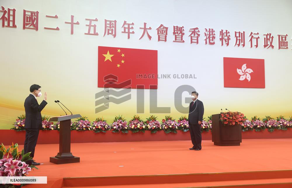 CHINA-HONG KONG-XI JINPING-25TH ANNIVERSARY-MEETING-INAUGURAL CEREMONY (CN)