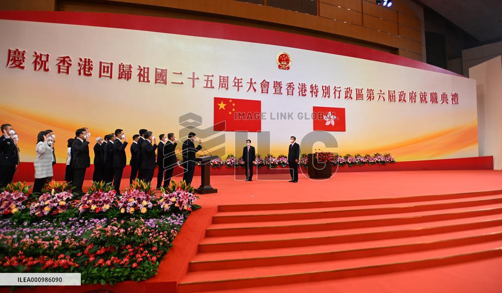 CHINA-HONG KONG-XI JINPING-25TH ANNIVERSARY-MEETING-INAUGURAL CEREMONY (CN)