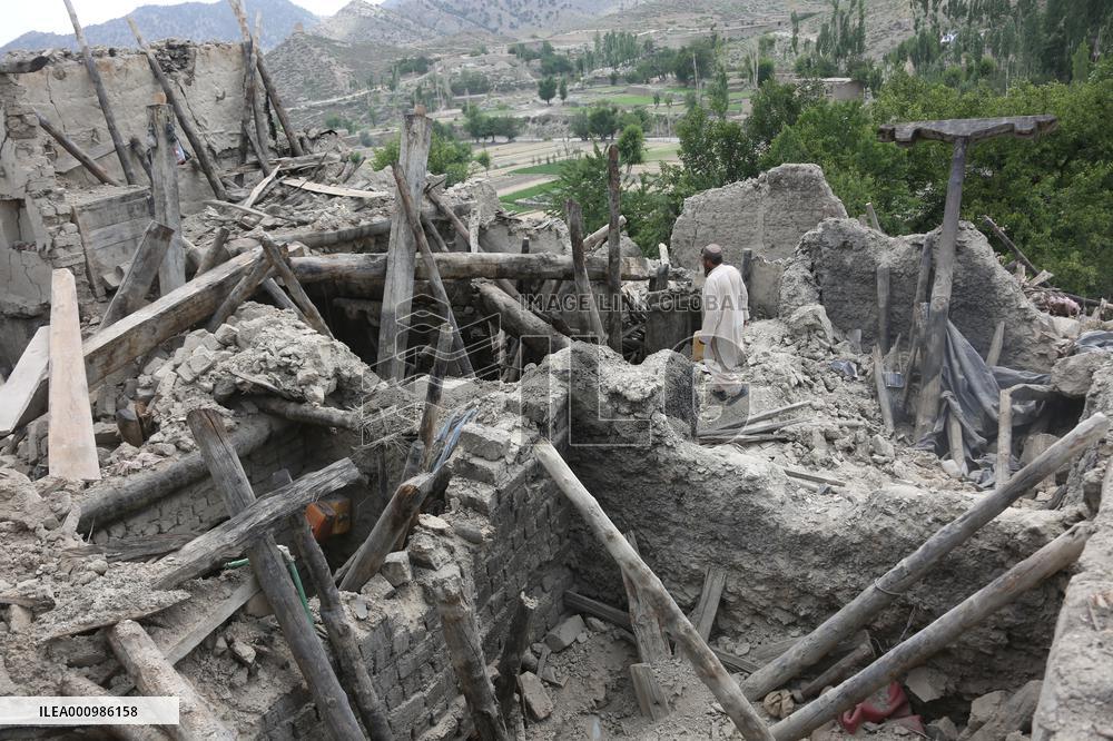 AFGHANISTAN-PAKTIKA-EARTHQUAKE