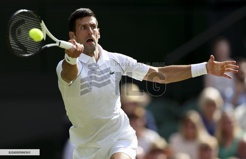 (SP)BRITAIN-LONDON-TENNIS-WIMBLEDON-MEN'S SINGLES