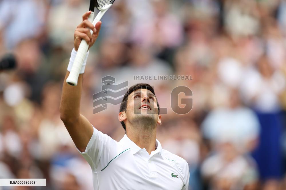 (SP)BRITAIN-LONDON-TENNIS-WIMBLEDON-MEN'S SINGLES