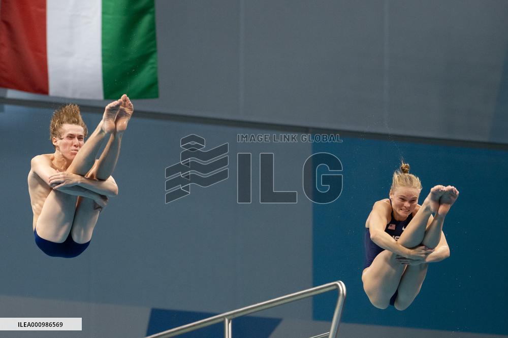 (SP)HUNGARY-BUDAPEST-FINA WORLD CHAMPIONSHIPS-DIVING-MIXED 10M SYNCHRONISED FINAL