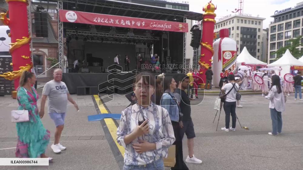 "Frankfurt Chinafest" opens to promote cultural exchanges