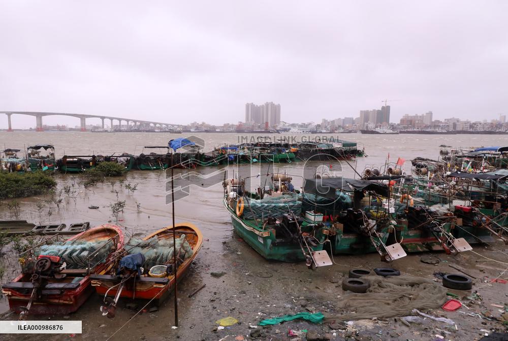 CHINA-GUANGDONG-TYPHOON-CHABA (CN)
