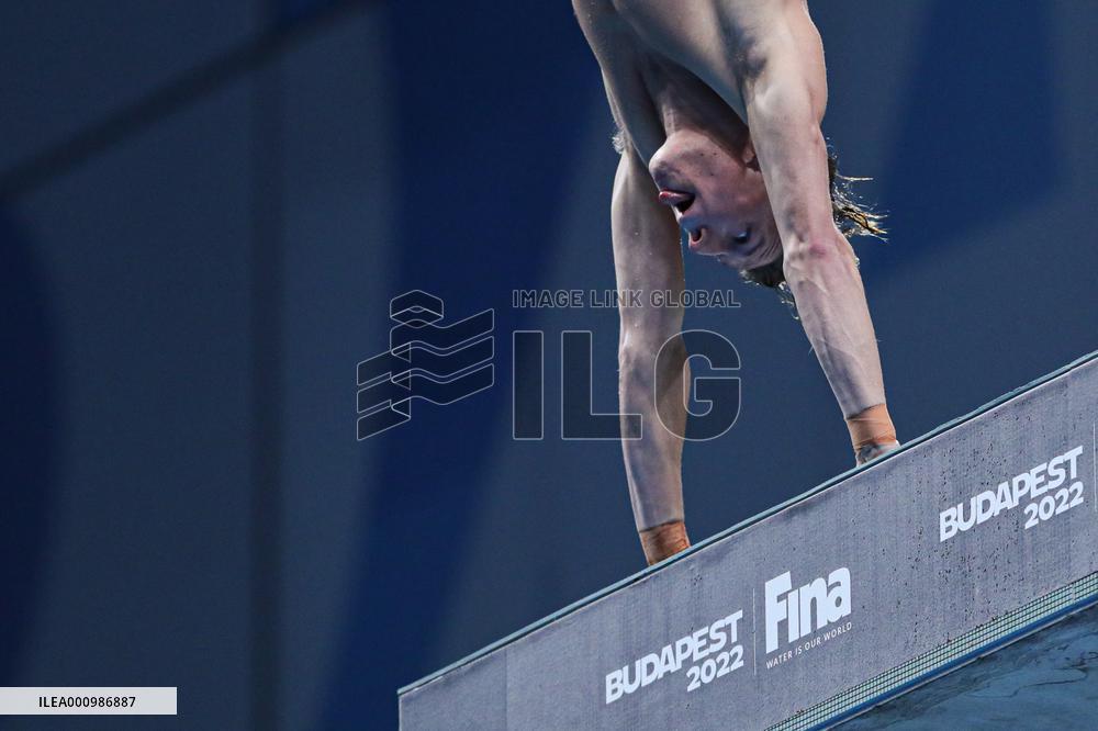 (SP)HUNGARY-BUDAPEST-FINA WORLD CHAMPIONSHIPS-DIVING-MEN'S 10M PLATFORM