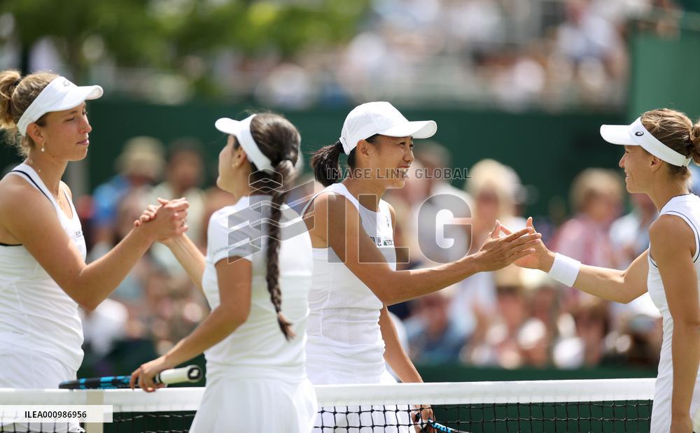 (SP)BRITAIN-LONDON-TENNIS-WIMBLEDON-WOMEN'S DOUBLES