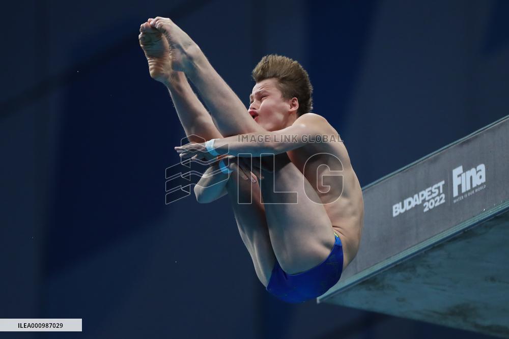 (SP)HUNGARY-BUDAPEST-FINA WORLD CHAMPIONSHIPS-DIVING-MEN'S 10M PLATFORM SEMIFINAL