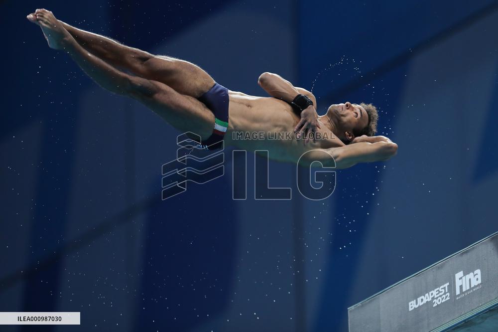 (SP)HUNGARY-BUDAPEST-FINA WORLD CHAMPIONSHIPS-DIVING-MEN'S 10M PLATFORM SEMIFINAL