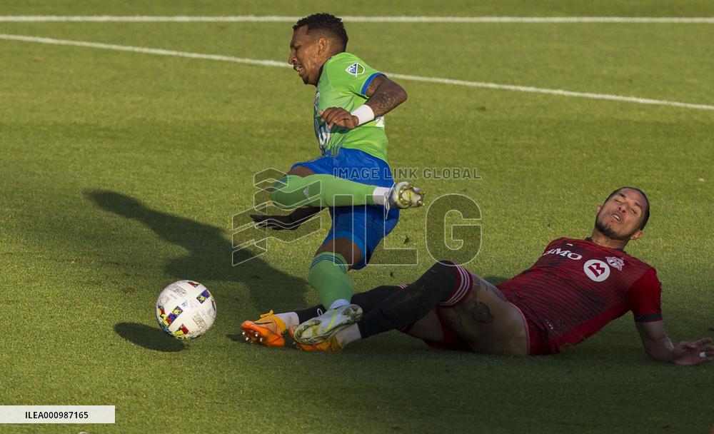 (SP)CANADA-TORONTO-SOCCER-MLS-TORONTO FC VS SEATTLE SOUNDERS FC