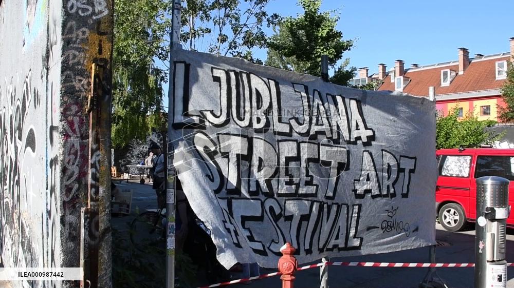 Ljubljana Street Art Festival concludes in Slovenia