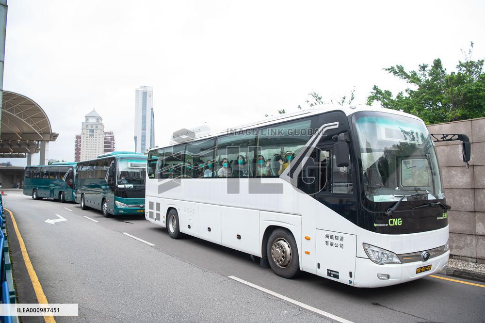 CHINA-MACAO-COVID-19-MAINLAND-AID (CN)