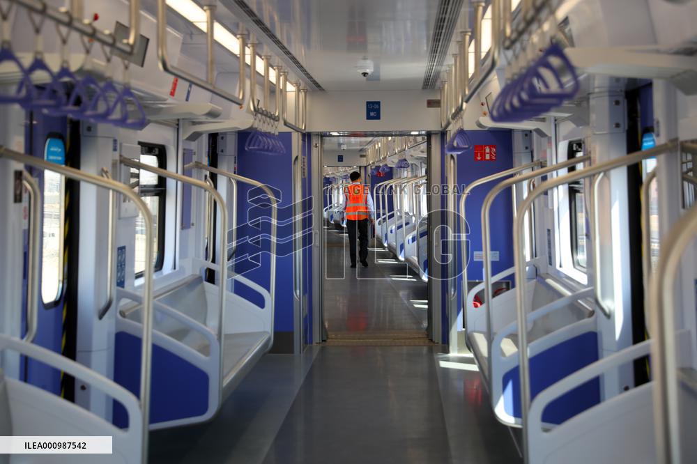 EGYPT-CAIRO-CHINA-MADE LRT-TRIAL RUNNING