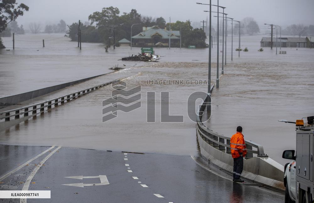 AUSTRALIA-WINDSOR-FLOOD