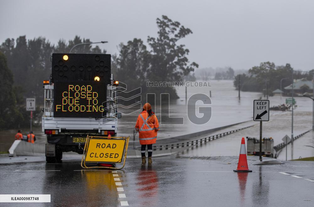 AUSTRALIA-WINDSOR-FLOOD