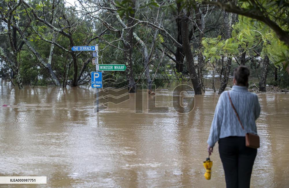 AUSTRALIA-WINDSOR-FLOOD