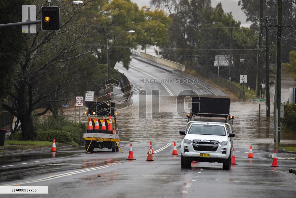 AUSTRALIA-WINDSOR-FLOOD