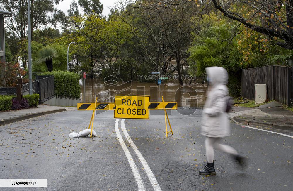 AUSTRALIA-WINDSOR-FLOOD