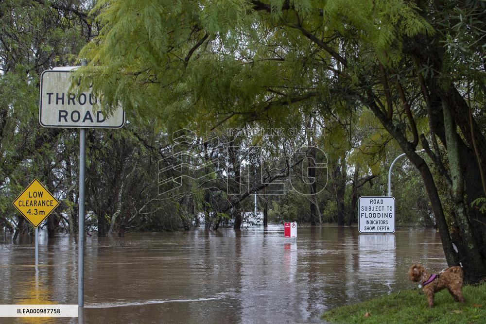 AUSTRALIA-WINDSOR-FLOOD
