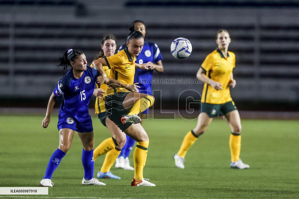 (SP)PHILIPPINES-MANILA-FOOTBALL-AFF WOMEN'S CHAMPIONSHIP-PHILIPPINES VS AUSTRALIA
