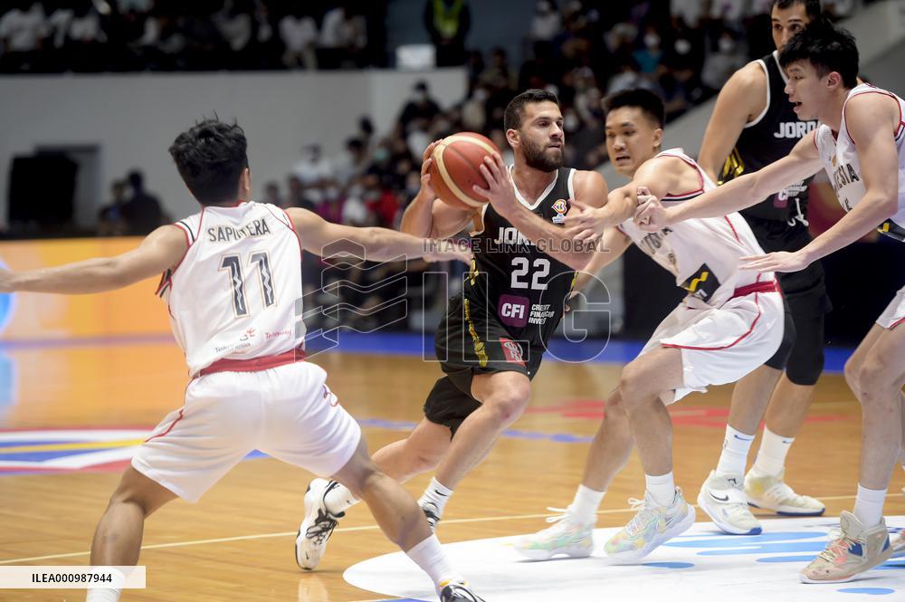 (SP)INDONESIA-JAKARTA-BASKETBALL-FIBA WORLD CUP-ASIAN QUALIFIERS-INDONESIA VS JORDAN