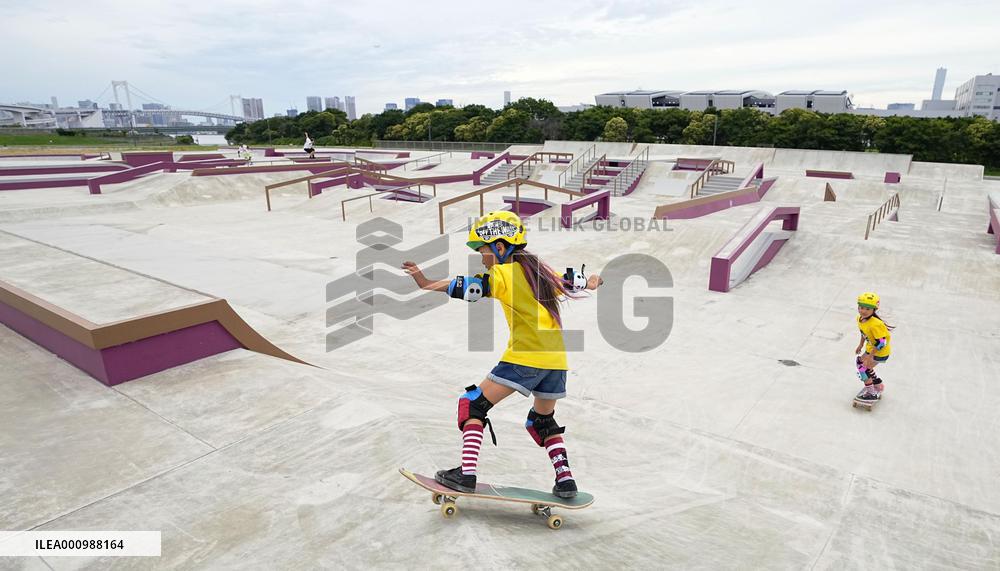 Tokyo Olympic skateboarding venue to be reborn as urban sports center