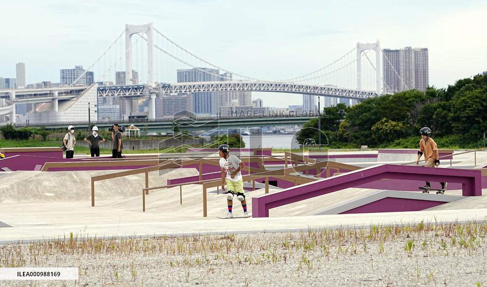 Tokyo Olympic skateboarding venue to be reborn as urban sports center